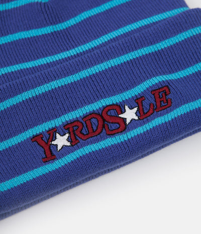 Yardsale Magic Stripe Beanie - Purple / Blue