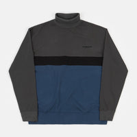 Yardsale Menace Rollneck Sweatshirt - Black / Indigo thumbnail