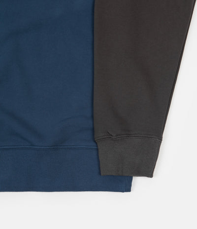 Yardsale Menace Rollneck Sweatshirt - Black / Indigo