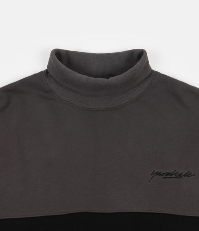 Yardsale Menace Rollneck Sweatshirt - Black / Indigo