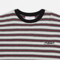 Yardsale Visage Knit Crewneck Sweatshirt - White / Red thumbnail