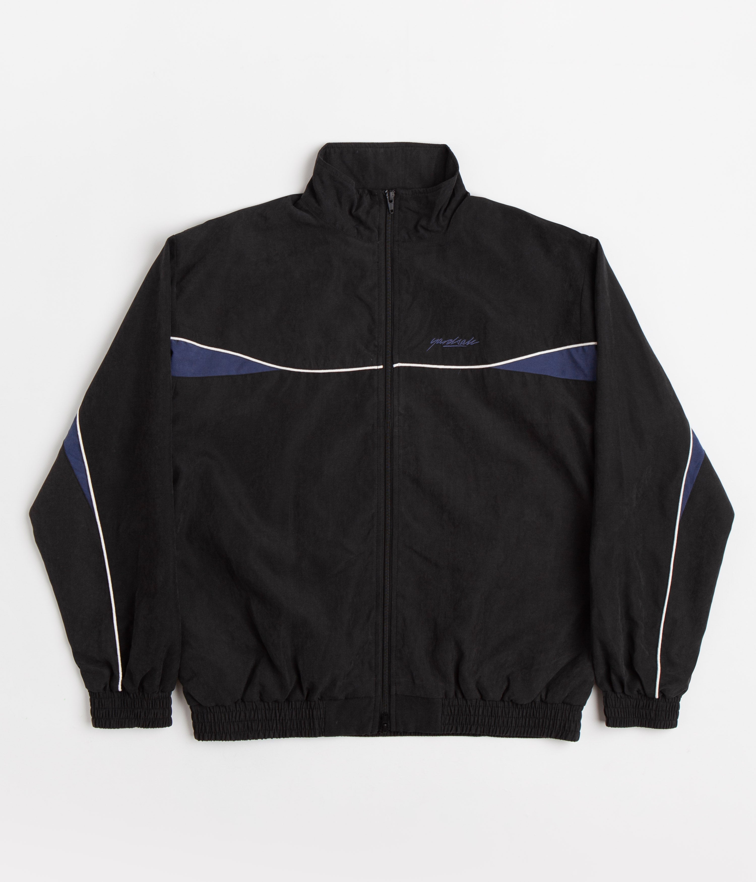 Yardsale Palm Track Jacket - Black | Flatspot