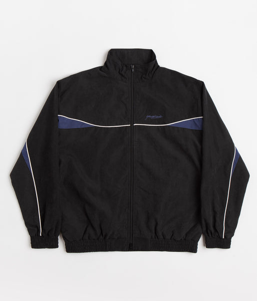 Yardsale Palm Track Jacket - Black | Flatspot