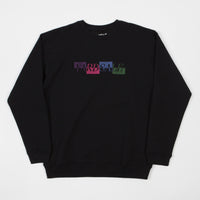 Yardsale Panel Crewneck Sweatshirt - Black thumbnail