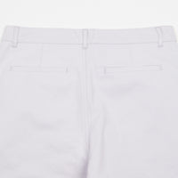 Lee Mathews seersucker check shorts - BioenergylistsShops - White