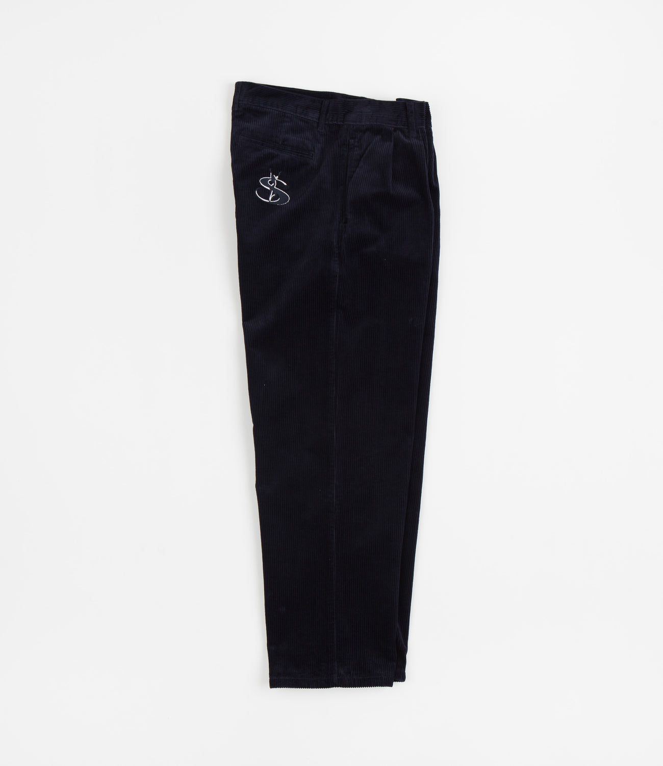 Yardsale Phantasy Courduroy Slack Pants - Navy | Flatspot