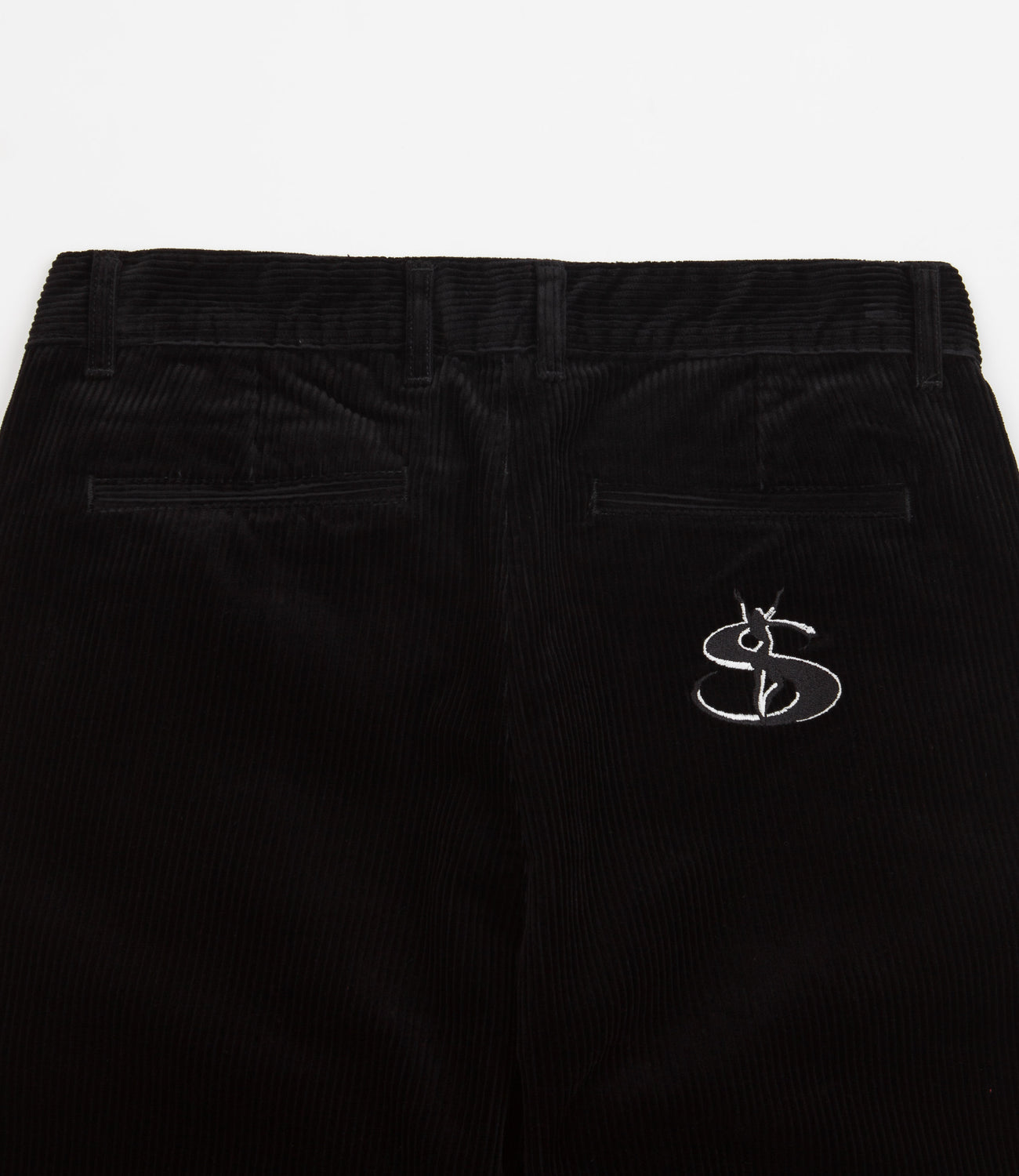 Yardsale Phantasy Courduroy Slack Pants - Washed Black | Flatspot