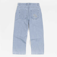 Yardsale Phantasy Jeans - Light Denim / White thumbnail