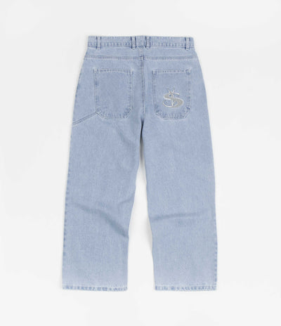 Light Denim / White - Yardsale Phantasy Jeans | AspennigeriaShops