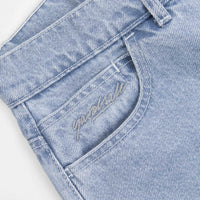 Yardsale Phantasy Jeans - Light Denim / White thumbnail