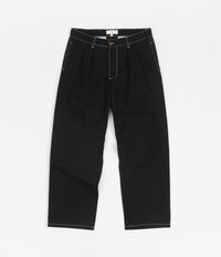 Yardsale Phantasy Slacks - Black / White | Flatspot