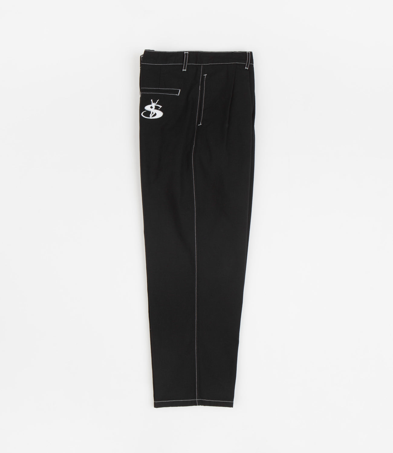 Yardsale Phantasy Slacks - Black / White | Flatspot