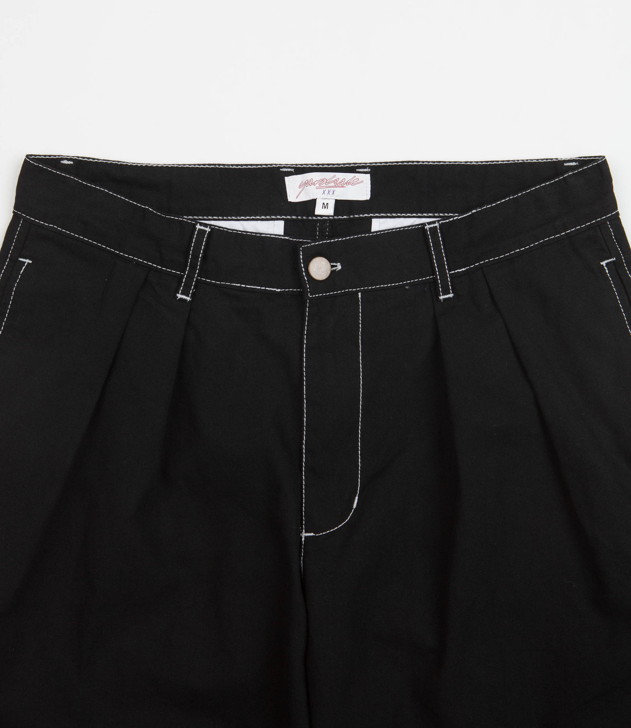 Yardsale Phantasy Slacks - Black / White | Flatspot