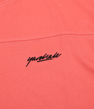 Yardsale Polo Long Sleeve T-Shirt - Pink