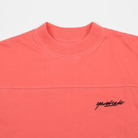 Yardsale Polo Long Sleeve T-Shirt - Pink thumbnail