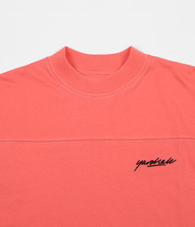 Yardsale Polo Long Sleeve T-Shirt - Pink