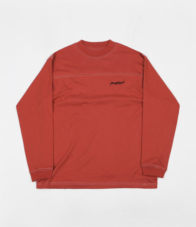 Yardsale Polo Long Sleeve T-Shirt - Red