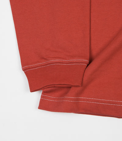 Yardsale Polo Long Sleeve T-Shirt - Red