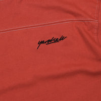 Yardsale Polo Long Sleeve T-Shirt - Red thumbnail