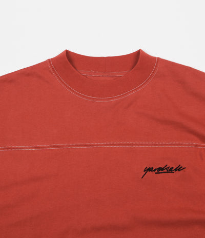 Yardsale Polo Long Sleeve T-Shirt - Red