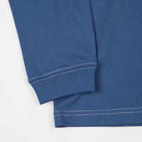 Yardsale Polo Long Sleeve T-Shirt - Royal Blue thumbnail