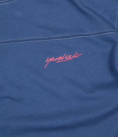 Yardsale Polo Long Sleeve T-Shirt - Royal Blue