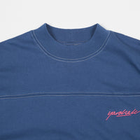 Yardsale Polo Long Sleeve T-Shirt - Royal Blue thumbnail