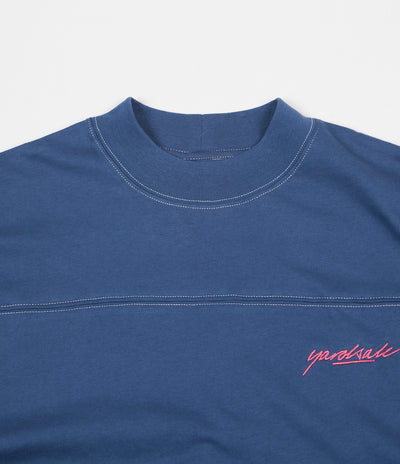 Yardsale Polo Long Sleeve T-Shirt - Royal Blue