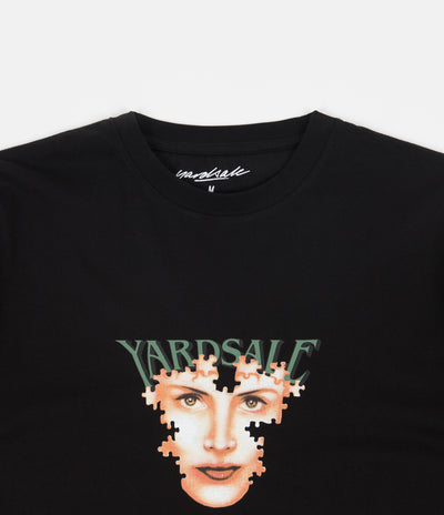 Yardsale Puzzle T-Shirt  - Black