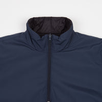 Yardsale Reversible Half-Zip Puffer Jacket - Navy / Black | Flatspot