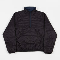 Yardsale Reversible Half-Zip Puffer Jacket - Navy / Black | Flatspot