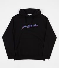 Yardsale Script Hoodie - Black