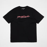 Yardsale Script Logo T-Shirt - Black thumbnail