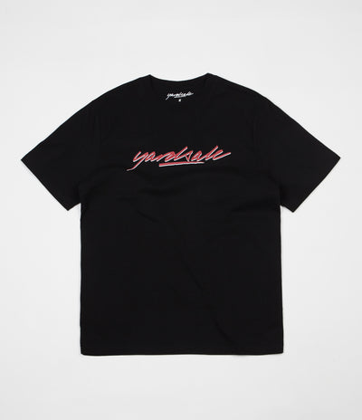 Yardsale Script Logo T-Shirt - Black