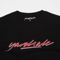 Yardsale Script Logo T-Shirt - Black thumbnail