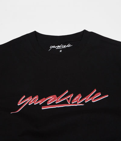 Yardsale Script Logo T-Shirt - Black