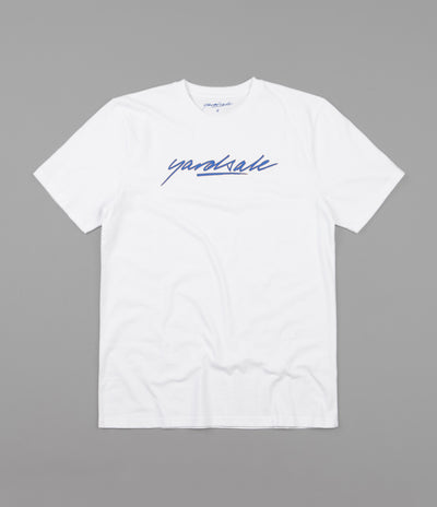 Yardsale Script T-Shirt - White