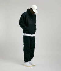 Yardsale Stealth Hooded Fleece - Black | Flatspot