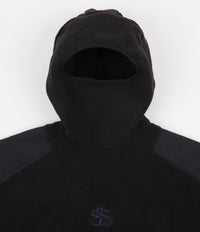 Yardsale Stealth Hooded Fleece - Black | Flatspot