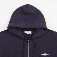 Yardsale Sunscript Full-Zip Hoodie - Navy thumbnail