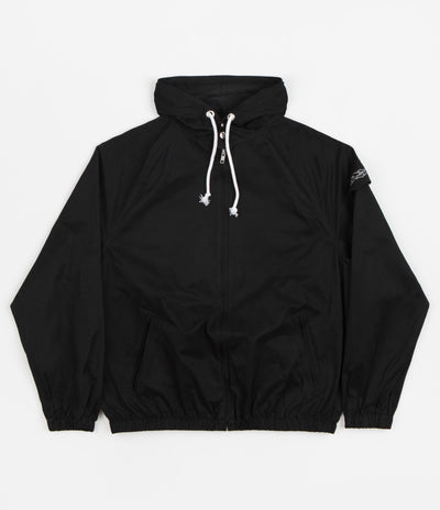 Yardsale Sunscript Hooded Jacket - Washed Black