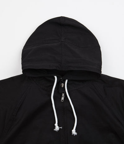 Yardsale Sunscript Hooded Jacket - Washed Black