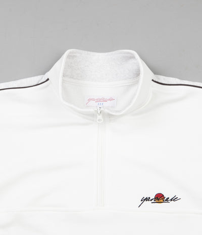 Yardsale Sunscript Quarter Zip Sweatshirt - White