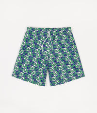 Yardsale Swim Shorts - Blue / White / Green