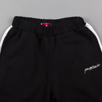 Yardsale Tracksuit Sweatpants - Black thumbnail