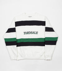 Yardsale Valentine Sweatshirt - White / Navy / Green