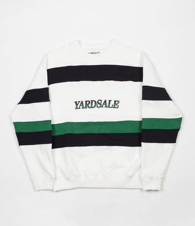 Yardsale Valentine Sweatshirt - White / Navy / Green