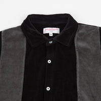 Yardsale Velour Club Shirt - Black / Grey thumbnail