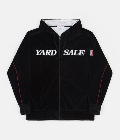 Yardsale Velour Hoodie - Black