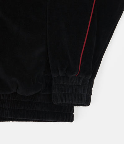 Yardsale Velour Hoodie - Black